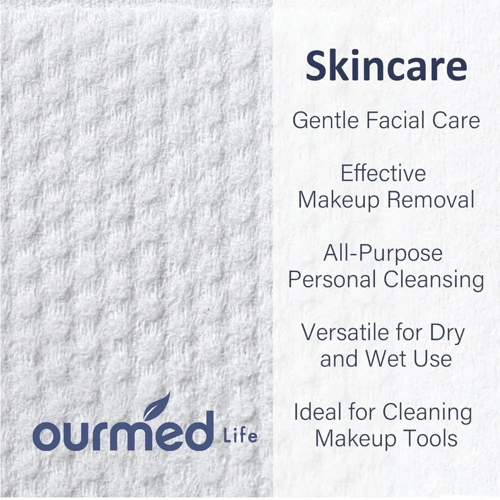 Premium White Makeup Removal Wipes